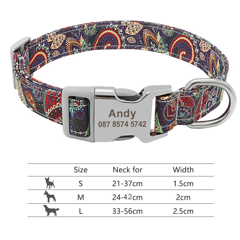 Collar personalizable.